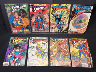 Lot of Assorted Superman Comic Books as Shown, incl. #21, 40, 90, 91, 99, 398, 399 & Superboy #2