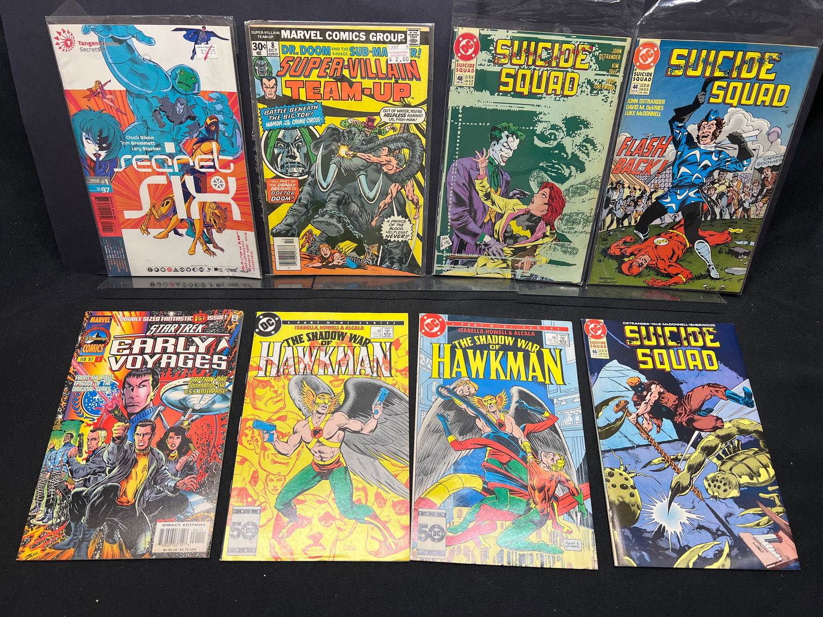 Lot of Assorted Comic Books, featuring Suicide Squad, Hawkman, Star Trek & Super-Villain Team-Up (1 of 1)