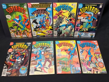 Lot of DC's The New Adventures of Superboy Comic Books, #1, 3, 16, 25, 27, 28, 42, 47, 50