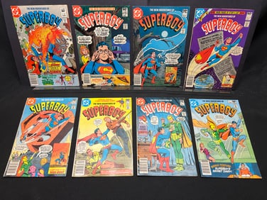 Lot of The New Adventures of Superboy Comic Books, #17, 18, 19, 20, 21, 22, 24, 30, DC Comics