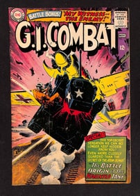 G.I. Combat #114, DC Comic Book - Features the Battle Origin of The Haunted Tank, Nov. Issue