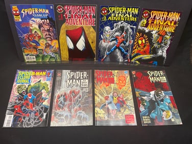 Lot of Spider-Man Comic Books: Final Adventure #1-3, Lost Years #0,1,3, Team-Up #6 & Clone Journal