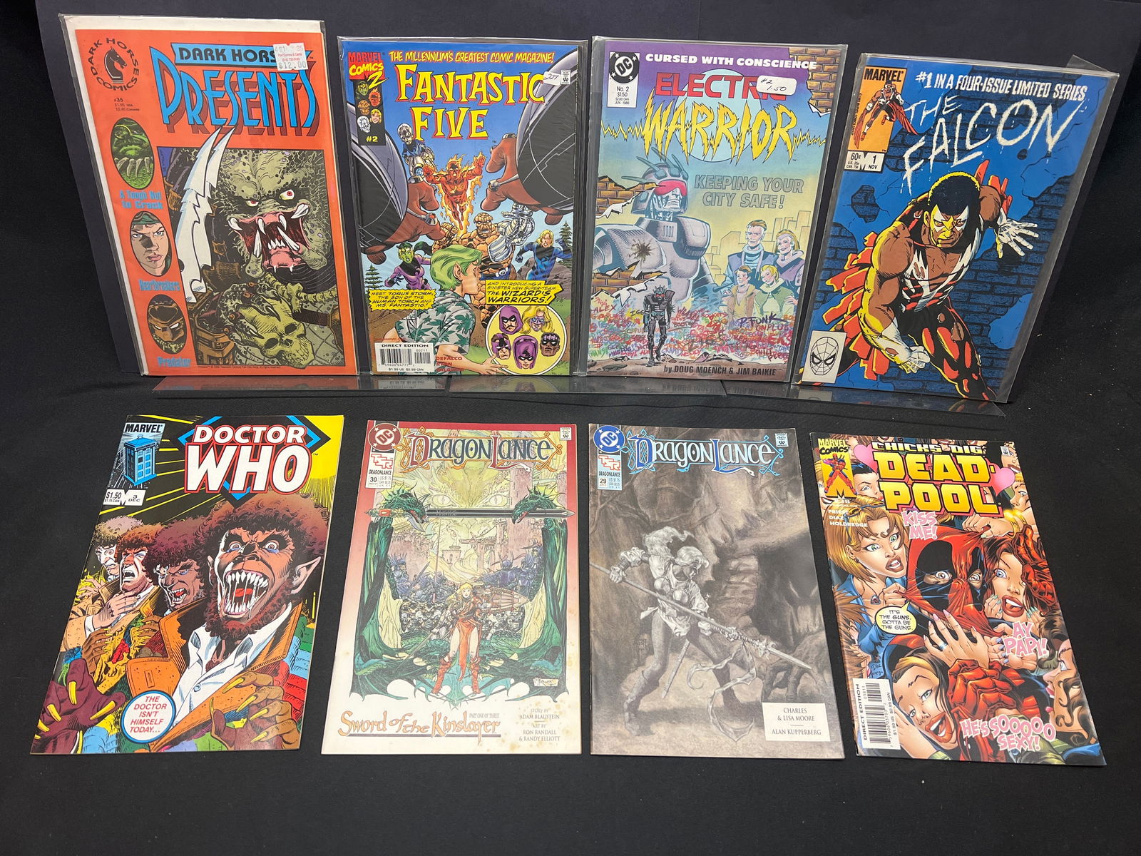 Lot of Assorted Comic Books: Dark Horse Presents #35, Fantastic Five #2, Falcon #1, Deadpool (1 of 1)