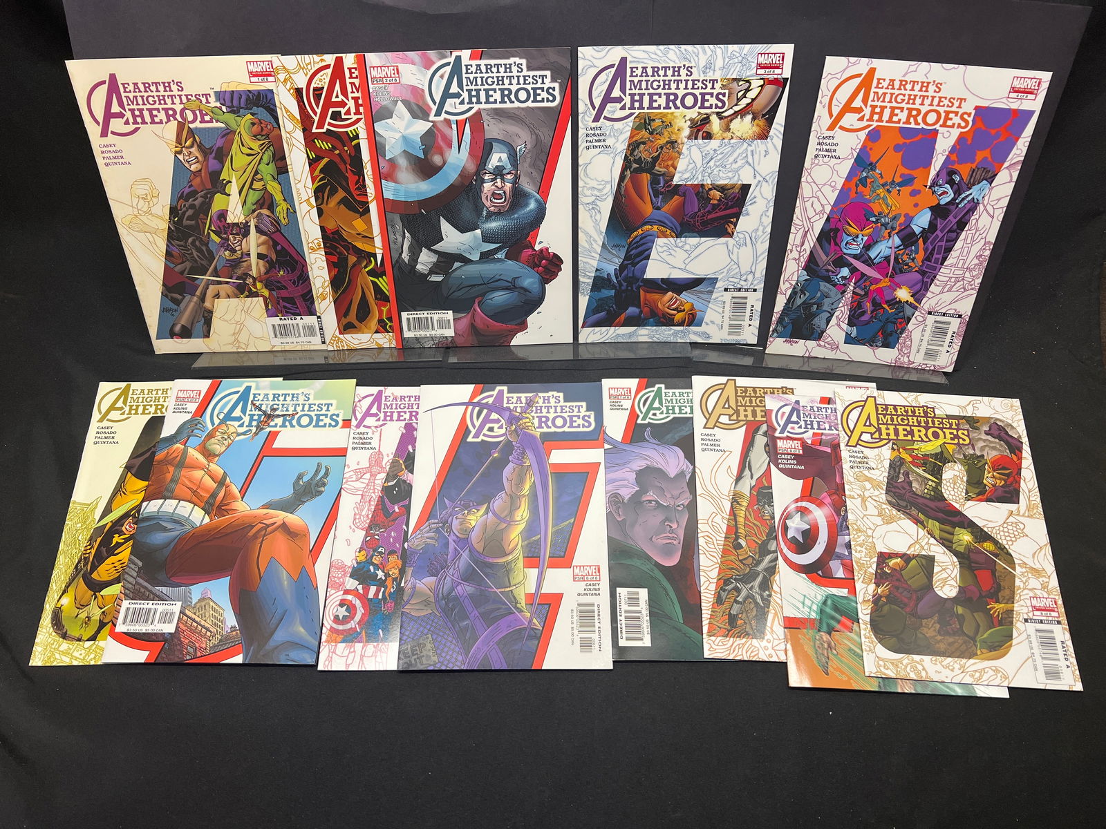 Avengers Earth's Mightiest Heroes #1-8 Complete Set, Marvel Comic Books, 2005 Limited Series (1 of 1)
