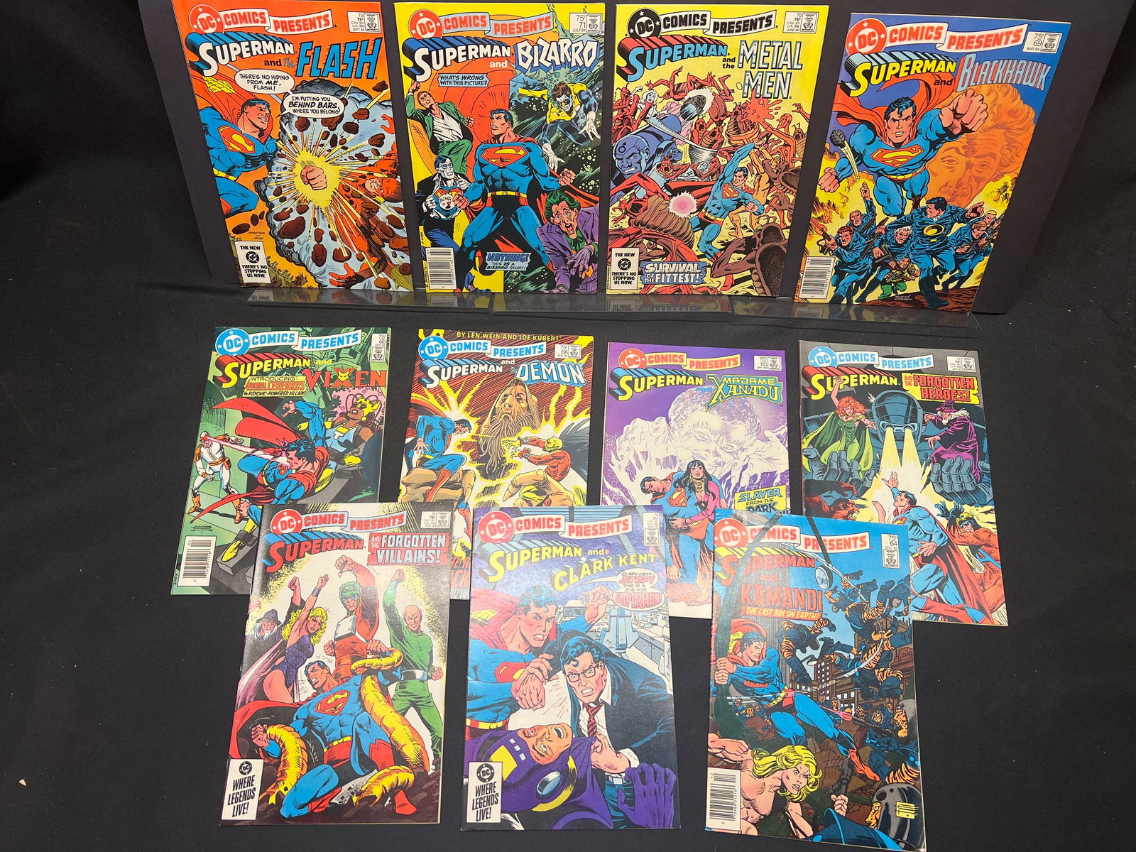 DC Comics Presents #63-66, 68-71, 73, 77, 79 Comic Book Lot, Superman Team-Ups Collection (1 of 1)