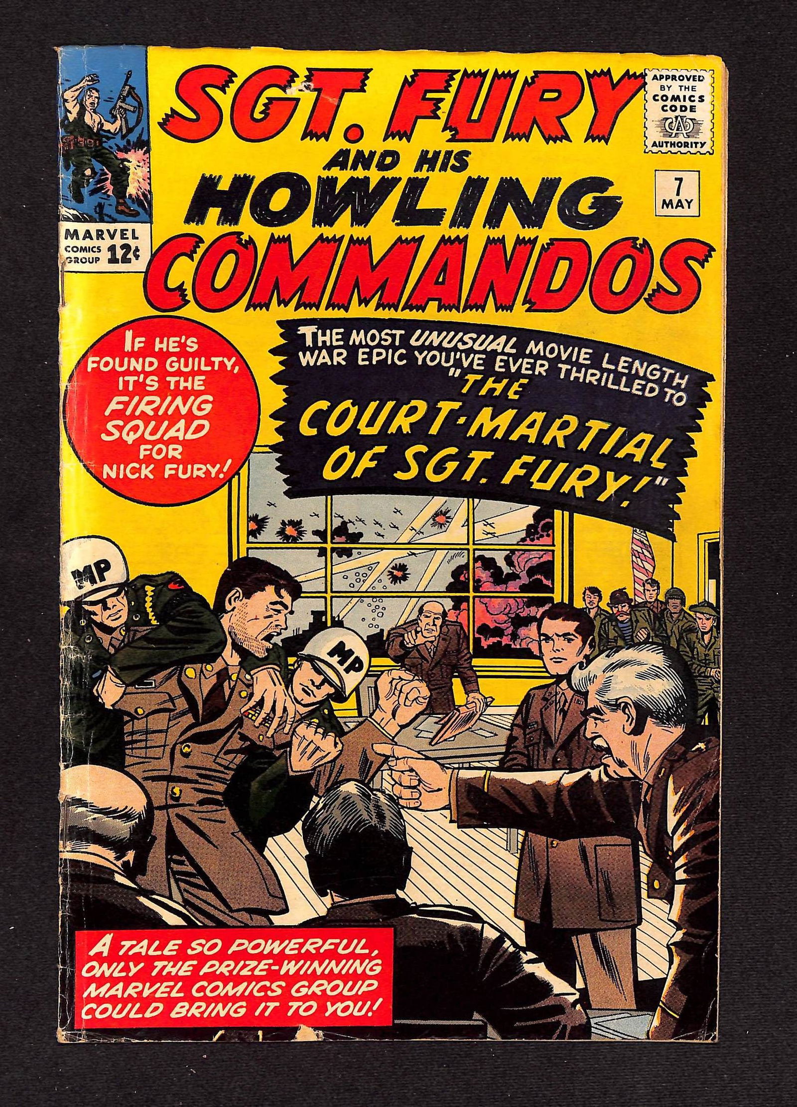 Sgt. Fury and his Howling Commandos #7 Marvel Comics May 1964 VG (1 of 2)