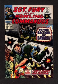 Sgt. Fury and his Howling Commandos #53 FN+ April 1968 Marvel Comics