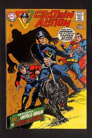 Captain Action #1 October 1968 DC Comics Irv Novick Wallace Wood art