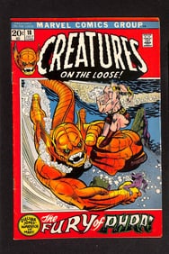 Creatures on the Loose #18 July 1972 Marvel Comics Group Gil Kane cover