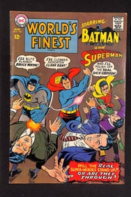 World's Finest Comics #168 July 1967 Published by DC Comics Superman Batman Robin
