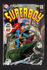 Superboy #164 April 1970, DC Comics, Neal Adams, Bob Brown, E. Nelson Bridwell, Frank Robbins