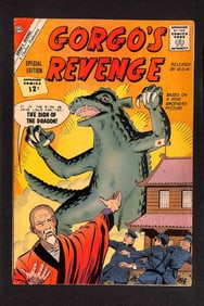 Gorgos Revenge #1 December 1961, Charlton, Dick Giordano, Charles Nicholas, Rocco Mastroserio