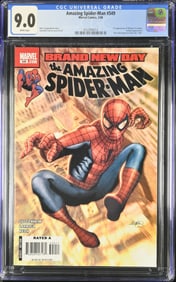 Amazing Spider-Man #549 CGC 9.0 White pages 1st app of Menace in cameo Jackpot app