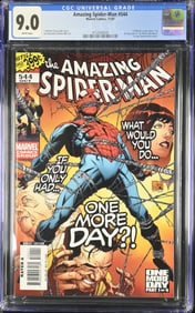 Amazing Spider-Man 544 CGC 9.0 Nov 2007 Marvel J. Michael Straczynski story Quesada and Miki art