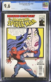 Amazing Spider-Man 560 CGC 9.6 Jul 2008 Marvel Dan Slott story Marcos Martín cover and art