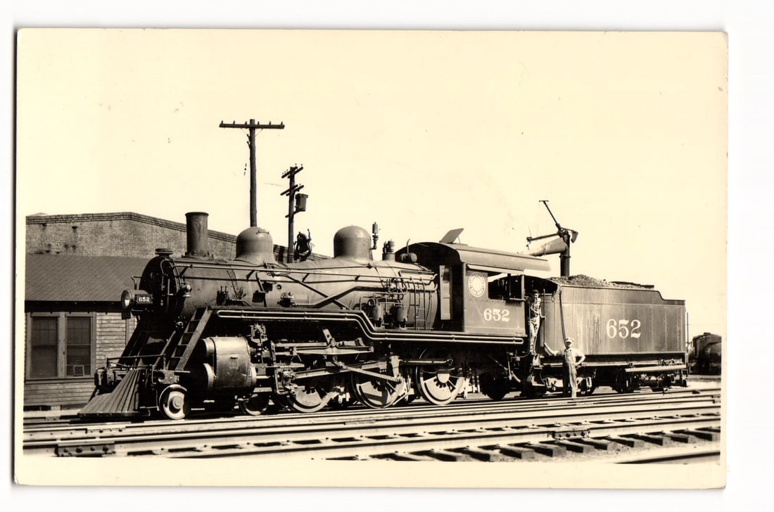 RPPC: Seaboard Air Line (S.A.L.) Steam Locomotive #652, Class K-4S, Hamlet, NC, July 3, 1937: Please view photos for further description and condition considerations. Please know the scans may be darker or lighter than the actual card's true appearance. FREE SHIPPING POLICY: (Domestic USA Only