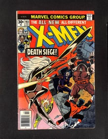 X-Men #103, Marvel Comics Group Feb 1977, featuring a battle with the Juggernaut. Chris Claremont