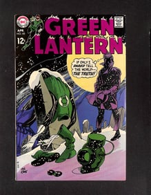 Green Lantern, No. 68 Very Fine DC Comics, April 1969. Cover art by Gil Kane Denny O'Neil writer