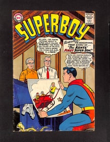 Superboy No. 108 4.0 DC, 1962, featuring the story 'The Kents' First Super-Son!'