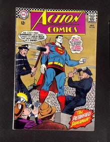 Action Comics No. 352 DC, 1967, featuring the story 'The Petrified Superman!'