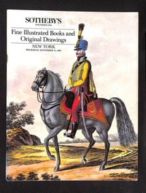 Sotheby's Catalog: Fine Illustrated Books and Original Drawings, Sale 5395, New York, 1985