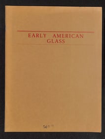 Arman's Absentee Auction Catalog: Early American Glass, with handwritten date 9/18/90.