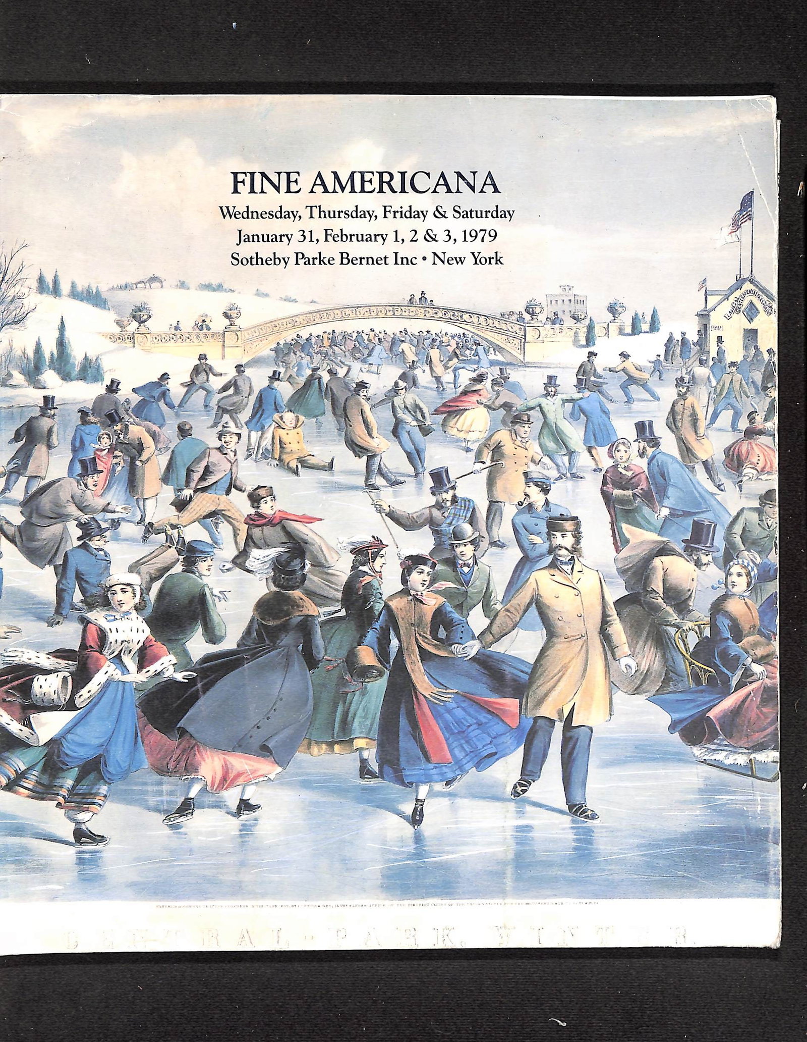 Sotheby Parke Bernet Catalog: Fine Americana, January 31-February 3, 1979, New York (1 of 2)