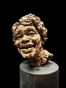 Clara 'Mother' Hale Bust on Pedestal by Robert Berks, American Sculptor (NY, 1922-2011)