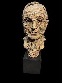 Robert Berks Modeled from Life Bust of Harry S. Truman, 1954