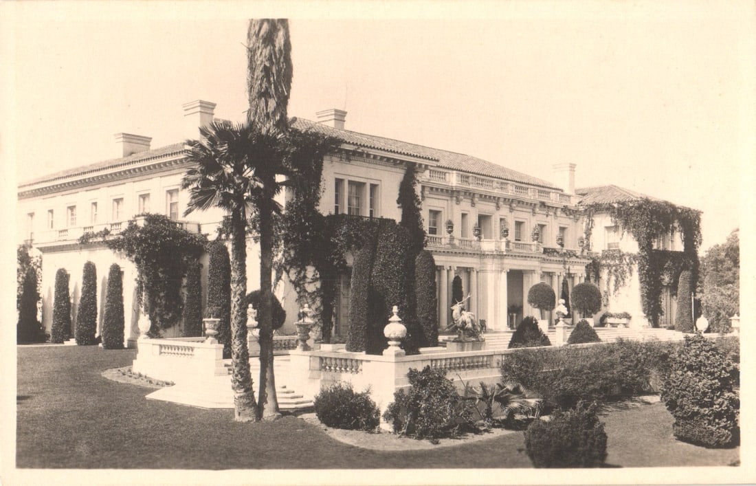 Early postcard view of The Art Gallery at the Henry E. Huntington Library, San Marino, California.: You are bidding on an original postcard and not a reprint. Please view photos for further description and condition considerations. Please know the scans may be darker or lighter than the actual item'