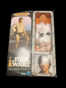 Kenner Star Wars Luke Skywalker 12in Action Figure in Original Box with Accessories, c. 1978
