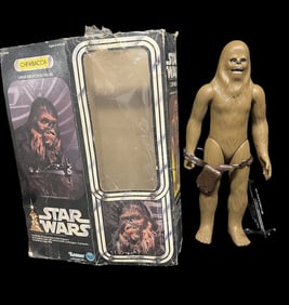Star Wars Chewbacca Large Size 15-Inch Action Figure by Kenner (1978) in Original Retail Box