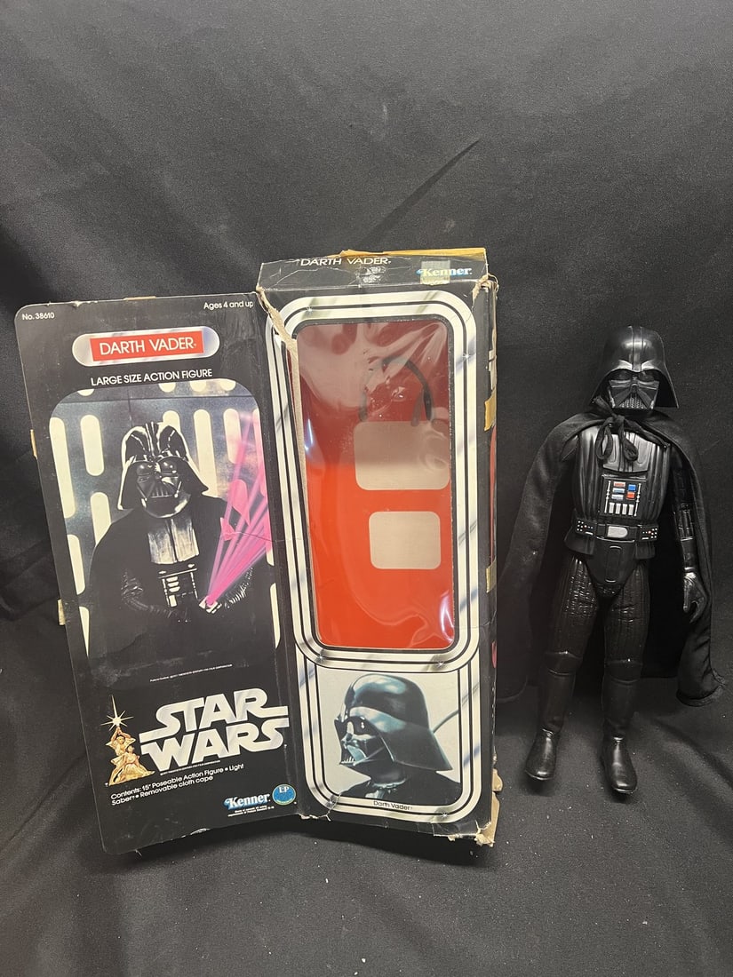 A Kenner Star Wars Darth Vader Large Size Action Figure (15-Inch) in Original Box, circa 1978 (1 of 6)
