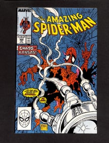 The Amazing Spider-Man #302 Marvel Comics 1988 comic book with iconic cover art by Todd McFarlane
