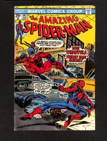 The Amazing Spider-Man #147 Marvel Comics 1975 comic book featuring Tarantula