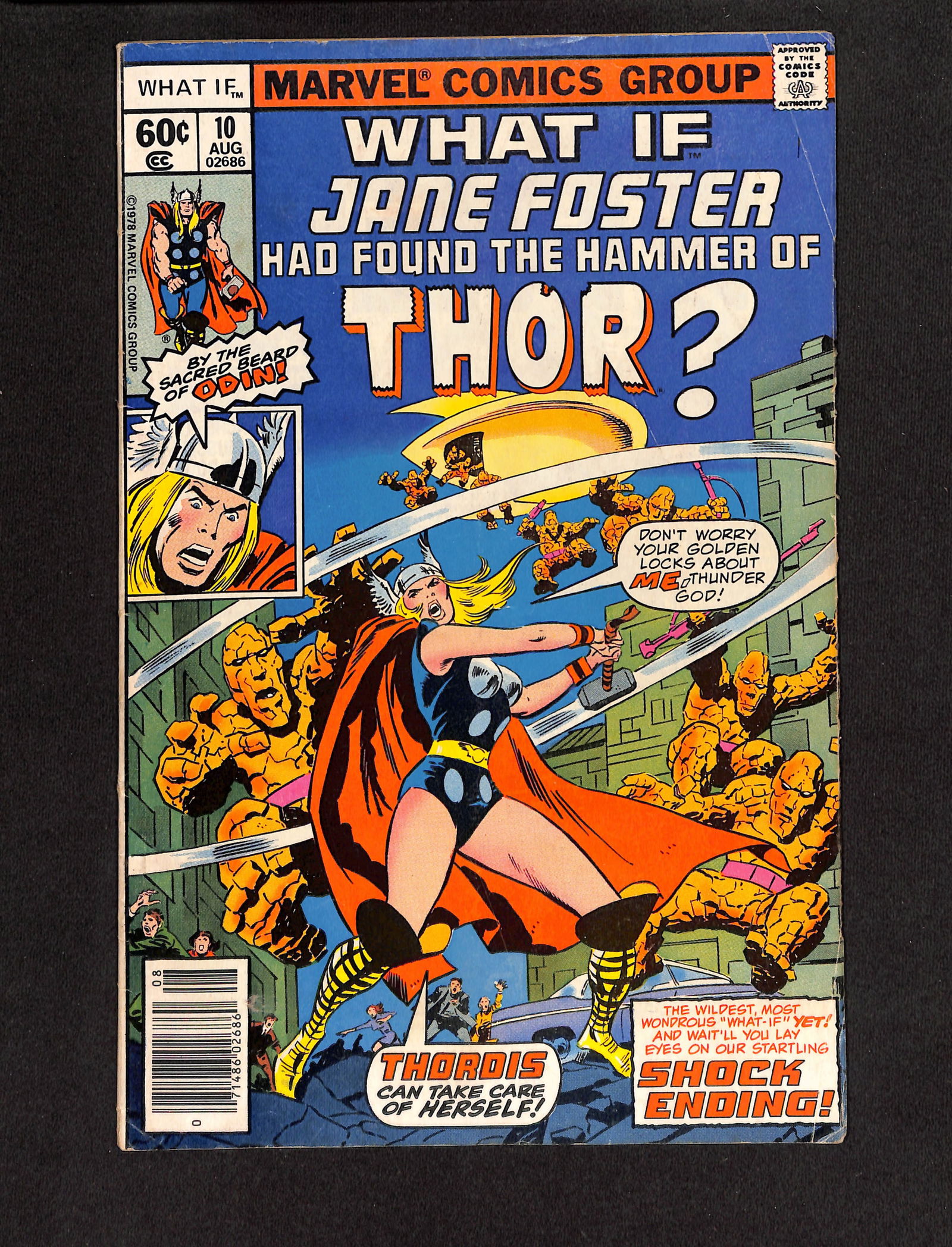 What If #10 Marvel Comics 1978 comic book 1st appearance of Jane Foster as Thor Newstand Variant (1 of 2)