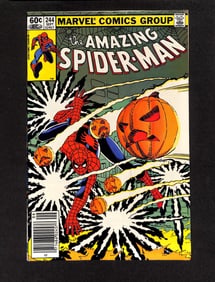 The Amazing Spider-Man #244 Marvel Comics 1983 comic book Newstand Variant Hobgoblin