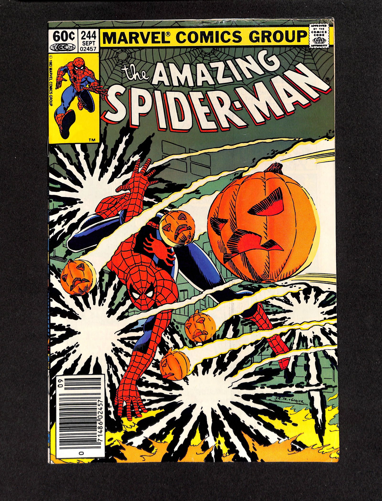 The Amazing Spider-Man #244 Marvel Comics 1983 comic book Newstand Variant Hobgoblin: Please view photos for further description and condition considerations. Please know the scans may be darker or lighter than the actual item's true appearance. ACME Auctions combines shipping on multi