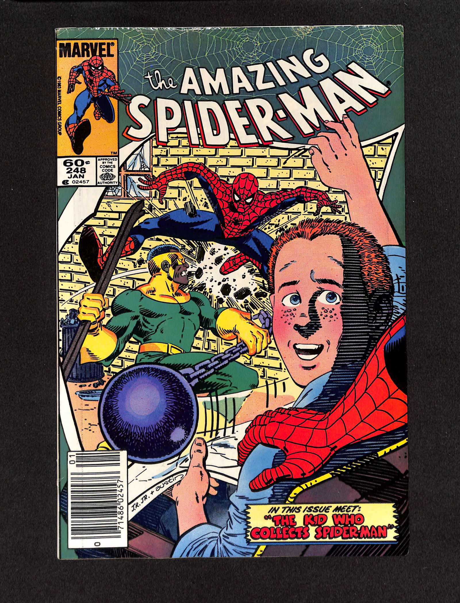 The Amazing Spider-Man #248 Marvel Comics 1984 comic book Newstand 'The Kid Who Collects Spider-Man': Please view photos for further description and condition considerations. Please know the scans may be darker or lighter than the actual item's true appearance. ACME Auctions combines shipping on multi