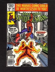 The Amazing Spider-Man #208 Marvel Comics 1980 comic book 1st app Fusion Newstand Variant