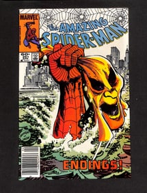 Amazing Spider-Man #251 comic book from Marvel Comics 1985 Endings! Newstand Variant