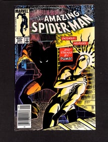 The Amazing Spider-Man #256 Marvel Comics 1984 comic book 1st app of Puma Newstand Variant