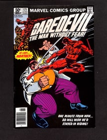 Daredevil The Man Without Fear #171 Marvel Comics 1981 comic book Frank Miller art Newstand Ed