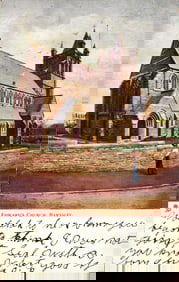 Raphael Tuck & Sons Oilette postcard depicting St. Edward's Church, Barnsley, South Yorkshire,