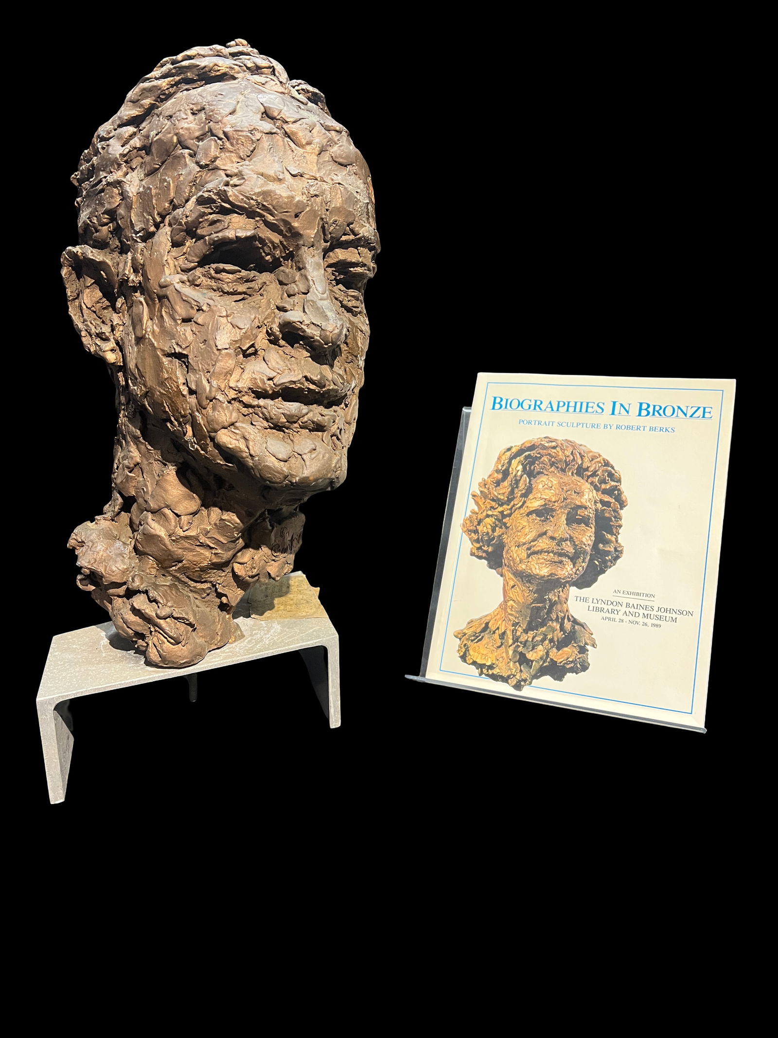 Portrait Bust of Comedian, Actor and Entertainer Bob Hope by Robert Berks (1922–2011) (1 of 16)