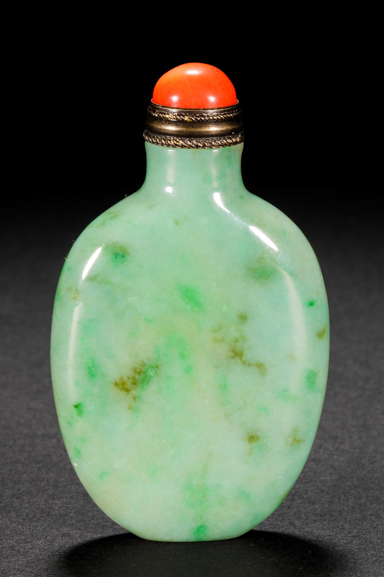 Qing Dynasty Jade Snuff Bottle - 5