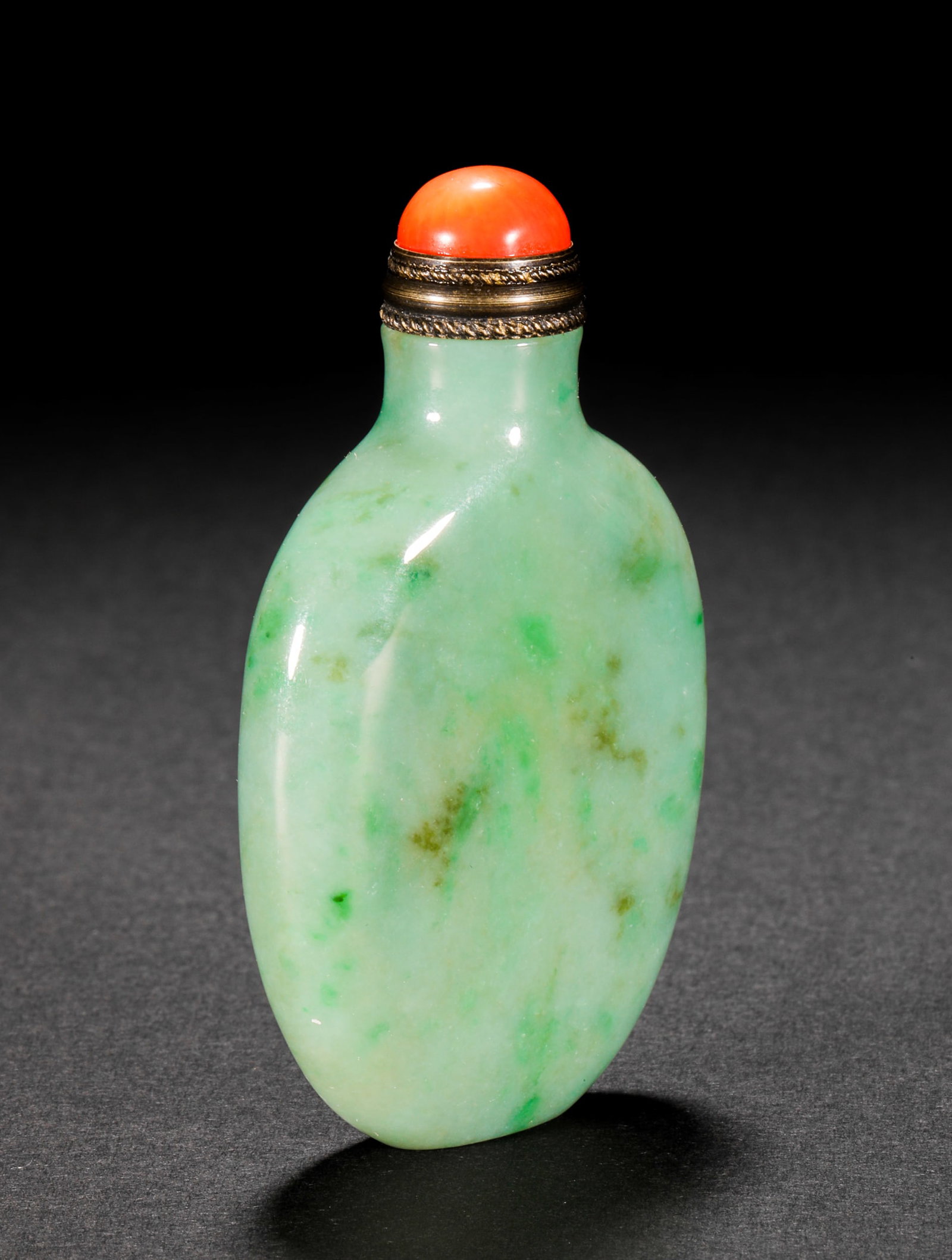 Qing Dynasty Jade Snuff Bottle - 6