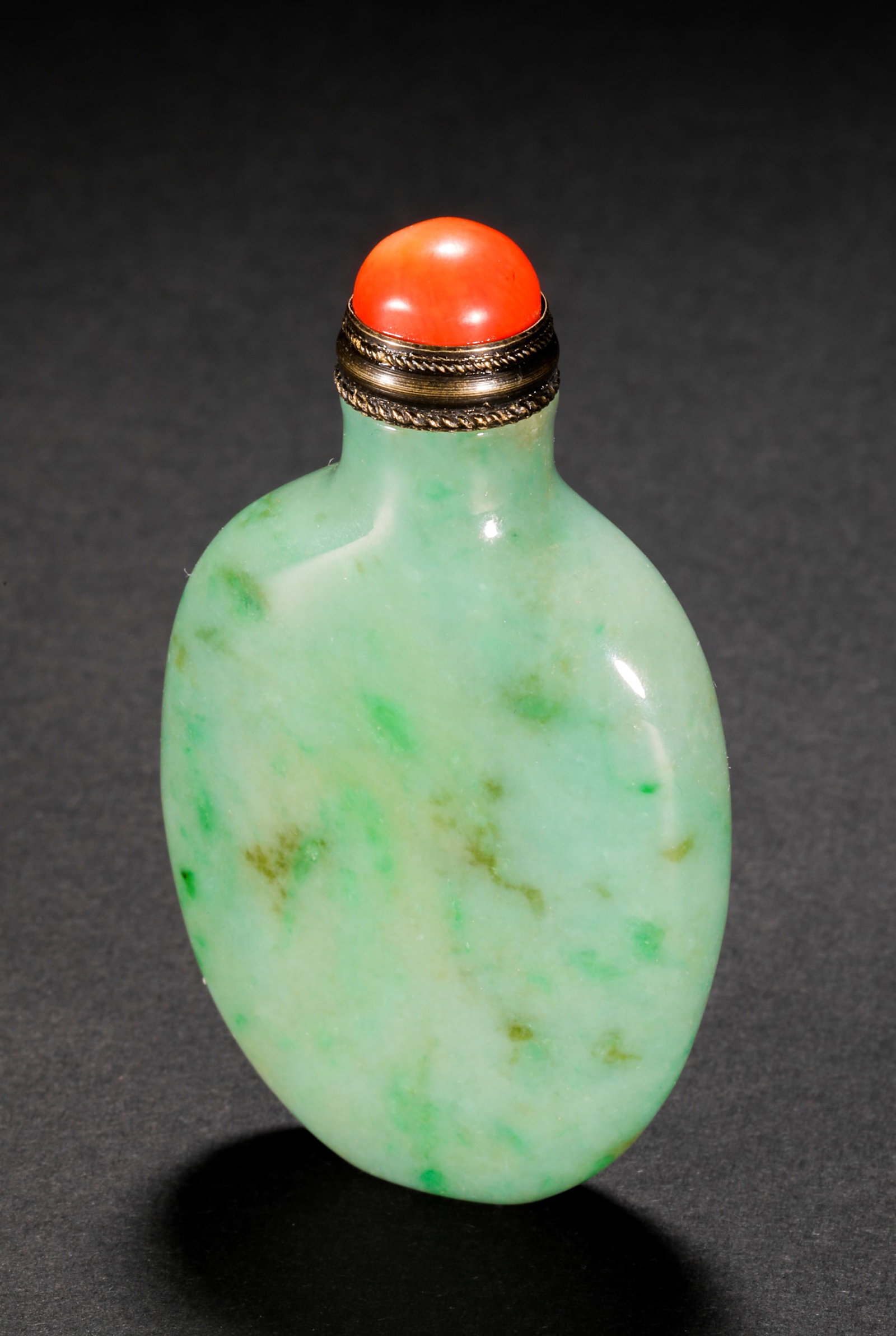 Qing Dynasty Jade Snuff Bottle - 7