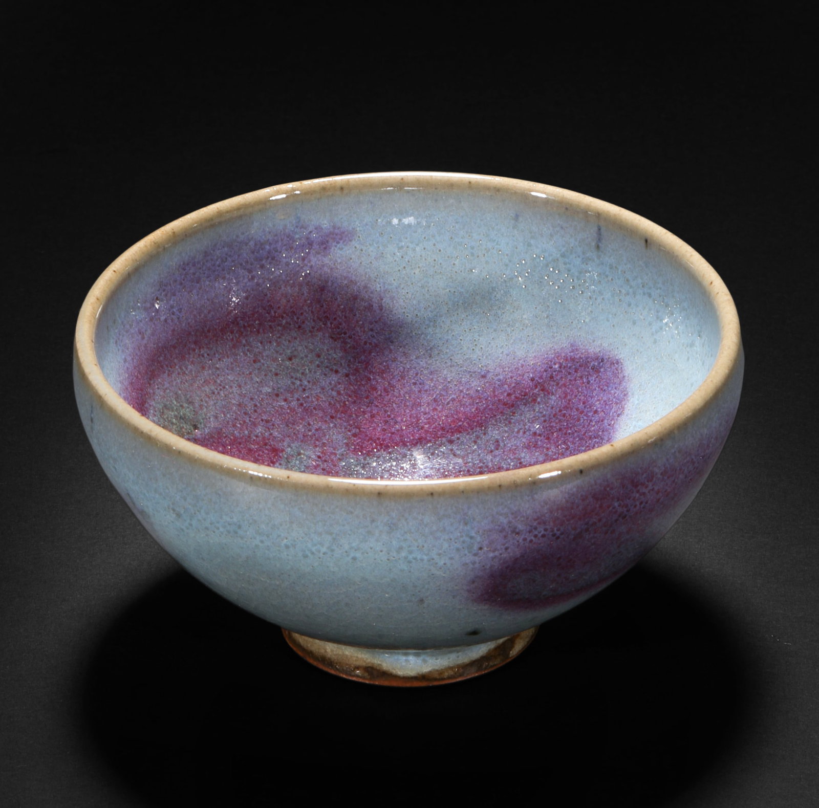 Jun kiln bowl before Ming Dynasty: Jun kiln bowl before Ming DynastyH5cm W9.5cm