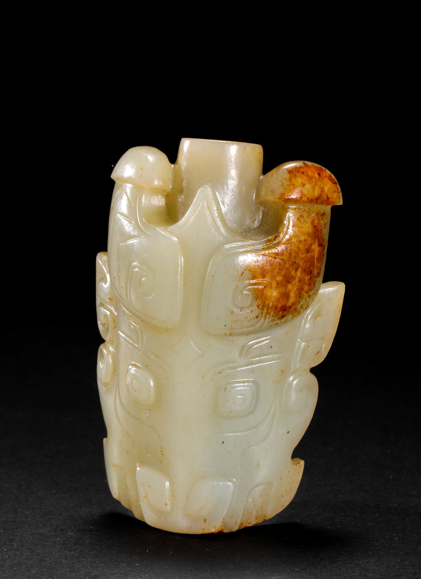 Before Ming Dynasty, Hetian Jade God’s Head - 3